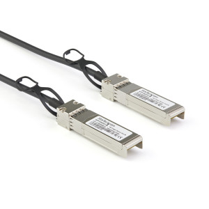 StarTech.com DACSFP10G2M Cabo InfiniBand Fibra Ótica 2 m SFP+ Preto
