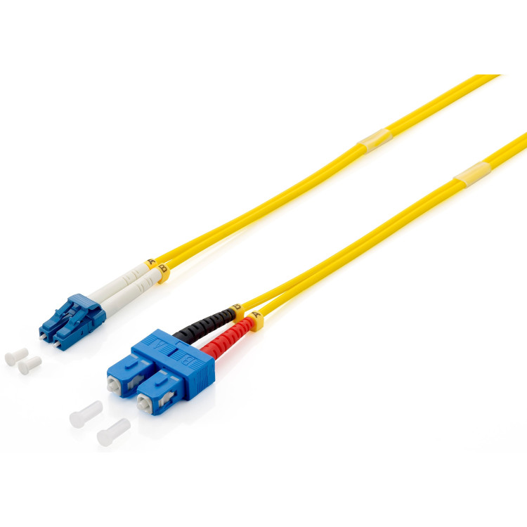 Equip 254331 Cabo InfiniBand Fibra Ótica 1 m LC SC Amarelo
