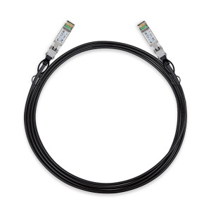 TP-Link TL-SM5220-3M Cabo InfiniBand Fibra Ótica SFP+ DAC Preto