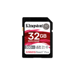 Kingston Technology Canvas React Plus 32 GB SD UHS-II Classe 10