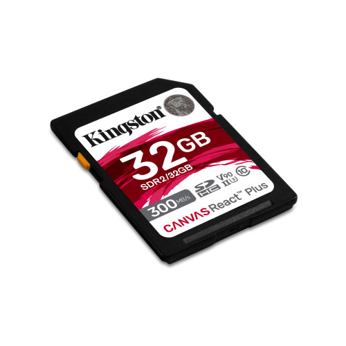 Kingston Technology Canvas React Plus 32 GB SD UHS-II Classe 10