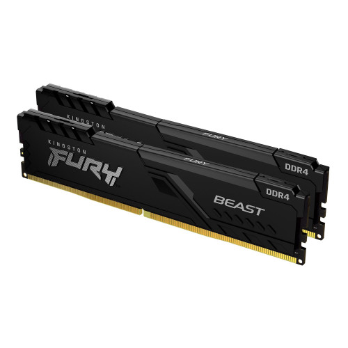 Kingston Technology FURY Beast módulo de memória 32 GB 2 x 16 GB DDR4 3600 MT s Kingston Technology FURY Beast módulo de memória 32 GB 2 x 16 GB DDR4 3600 MT s