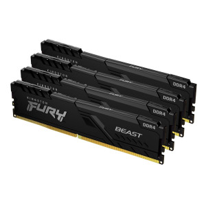 Kingston Technology FURY Beast módulo de memória 128 GB 4 x 32 GB DDR4 3200 MT s