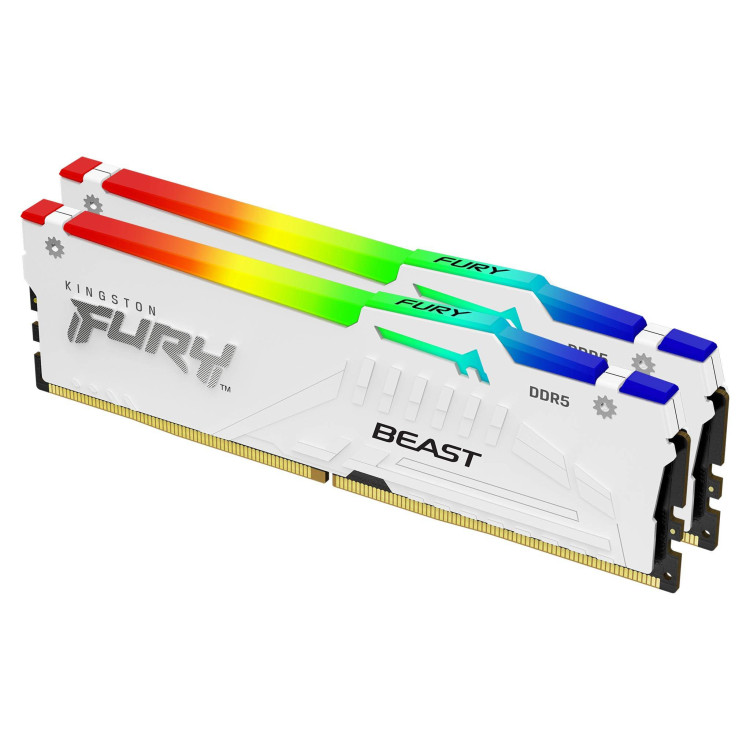 Kingston Technology FURY Beast RGB módulo de memória 32 GB 2 x 16 GB DDR5 5600 MT s