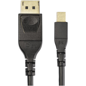 StarTech.com DP14MDPMM1MB cabo DisplayPort 1 m Mini DisplayPort Preto 2