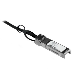 StarTech.com Cabo Twinax anexado direto passivo 10 Gigabit Ethernet (10GbE) SFP+ compatível com Cisco SFP-H10GB-CU2M- 2 m 2