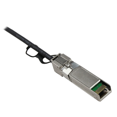 StarTech.com Cabo Twinax anexado direto passivo 10 Gigabit Ethernet (10GbE) SFP+ compatível com Cisco SFP-H10GB-CU2M- 2 m StarTech.com Cabo Twinax anexado direto passivo 10 Gigabit Ethernet (10GbE) SFP+ compatível com Cisco SFP-H10GB-CU2M- 2 m