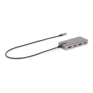 StarTech.com 117B-USBC-MULTIPORT base & duplicador de portas Com fios USB 3.2 Gen 2 (3.1 Gen 2) Type-C Cinzento 2