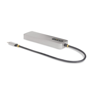 StarTech.com 10G2A1C25EPD-USB-HUB base & duplicador de portas Com fios USB 3.2 Gen 2 (3.1 Gen 2) Type-C Cinzento 2