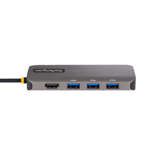 StarTech.com 127B-USBC-MULTIPORT base & duplicador de portas Com fios USB 3.2 Gen 1 (3.1 Gen 1) Type-C Cinzento StarTech.com 127B-USBC-MULTIPORT base & duplicador de portas Com fios USB 3.2 Gen 1 (3.1 Gen 1) Type-C Cinzento