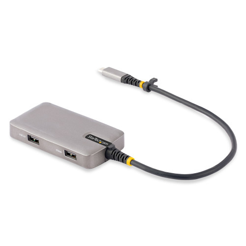 StarTech.com 104B-USBC-MULTIPORT base & duplicador de portas Com fios USB 3.2 Gen 1 (3.1 Gen 1) Type-C Preto, Prateado StarTech.com 104B-USBC-MULTIPORT base & duplicador de portas Com fios USB 3.2 Gen 1 (3.1 Gen 1) Type-C Preto, Prateado
