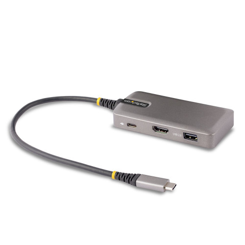 StarTech.com 104B-USBC-MULTIPORT base & duplicador de portas Com fios USB 3.2 Gen 1 (3.1 Gen 1) Type-C Preto, Prateado StarTech.com 104B-USBC-MULTIPORT base & duplicador de portas Com fios USB 3.2 Gen 1 (3.1 Gen 1) Type-C Preto, Prateado