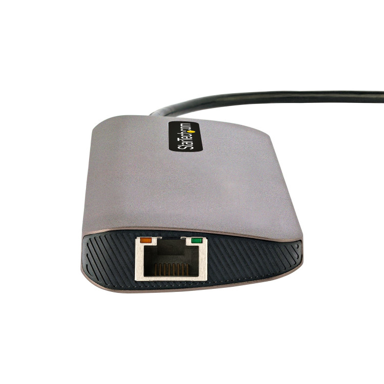 StarTech.com 115B-USBC-MULTIPORT base & duplicador de portas Com fios USB 3.2 Gen 1 (3.1 Gen 1) Type-C Cinzento