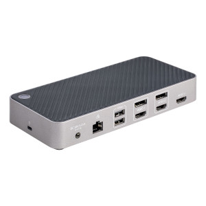 StarTech.com 116E-USBC-DOCK base & duplicador de portas Com fios USB 3.2 Gen 2 (3.1 Gen 2) Type-C Cinzento, Prateado 2