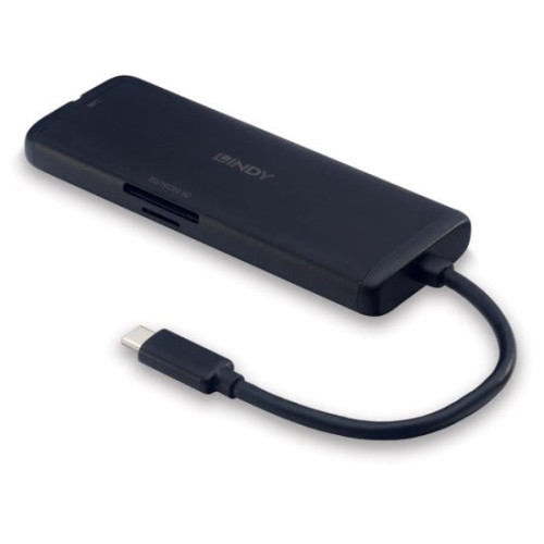 Lindy 43358 base & duplicador de portas Com fios USB 3.2 Gen 1 (3.1 Gen 1) Type-C Preto Lindy 43358 base & duplicador de portas Com fios USB 3.2 Gen 1 (3.1 Gen 1) Type-C Preto
