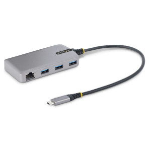 StarTech.com 5G3AGBB-USB-C-HUB base & duplicador de portas Com fios USB 3.2 Gen 1 (3.1 Gen 1) Type-C Cinzento 2