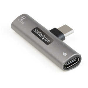StarTech.com CDP2CAPDM base & duplicador de portas USB 2.0 Type-C Prateado 2