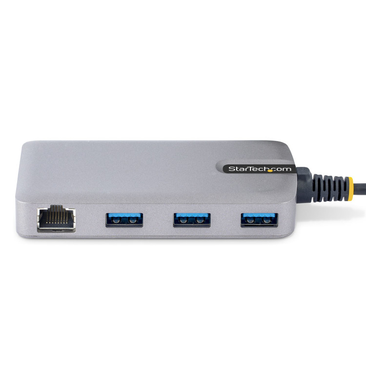 StarTech.com 5G3AGBB-USB-A-HUB base & duplicador de portas Com fios USB 3.2 Gen 1 (3.1 Gen 1) Type-A Cinzento