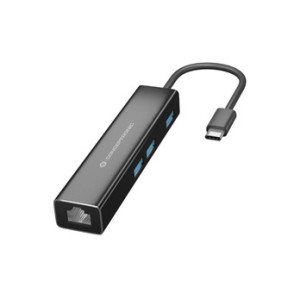 Conceptronic DONN07B base & duplicador de portas USB 3.2 Gen 1 (3.1 Gen 1) Type-C Preto