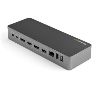 StarTech.com DK30C2DPEPUE base & duplicador de portas Com fios USB 3.2 Gen 1 (3.1 Gen 1) Type-C Preto, Cinzento 2
