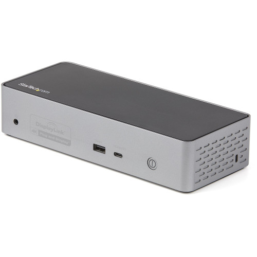 StarTech.com DK31C4DPPDUE base & duplicador de portas Com fios USB 3.2 Gen 2 (3.1 Gen 2) Type-C Preto, Cinzento StarTech.com DK31C4DPPDUE base & duplicador de portas Com fios USB 3.2 Gen 2 (3.1 Gen 2) Type-C Preto, Cinzento