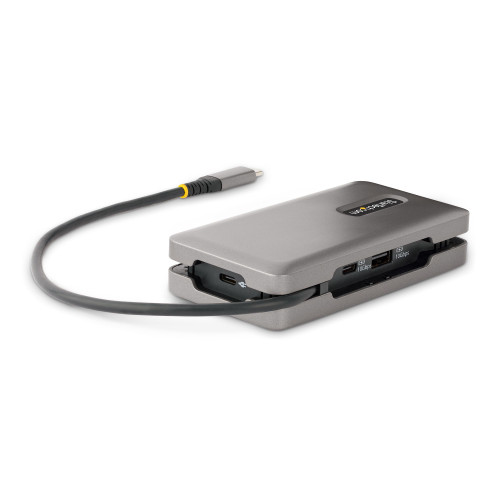 StarTech.com DKT31CDHPD3 base & duplicador de portas Com fios USB 3.2 Gen 2 (3.1 Gen 2) Type-C Cinzento StarTech.com DKT31CDHPD3 base & duplicador de portas Com fios USB 3.2 Gen 2 (3.1 Gen 2) Type-C Cinzento