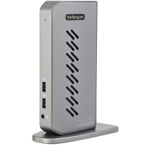 StarTech.com DK30A2DHUUE base & duplicador de portas Com fios USB 3.2 Gen 1 (3.1 Gen 1) Type-B Preto, Cinzento
