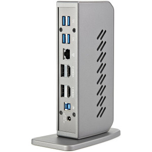 StarTech.com DK30A2DHUUE base & duplicador de portas Com fios USB 3.2 Gen 1 (3.1 Gen 1) Type-B Preto, Cinzento 2