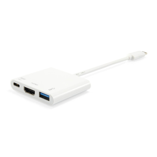 Equip Adaptador USB-C para HDMI , USB-A, 60W USB PD
