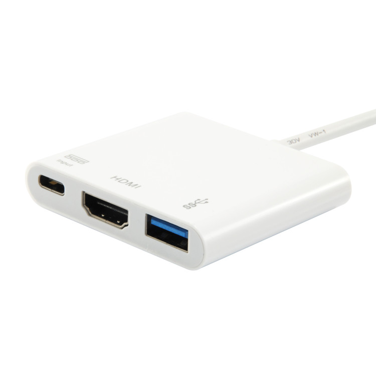 Equip Adaptador USB-C para HDMI , USB-A, 60W USB PD