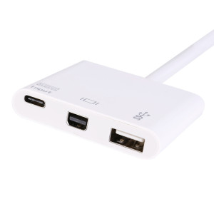 Equip Adaptador USB-C para Mini DisPlayPort, USB-A , USB 60W PD 2