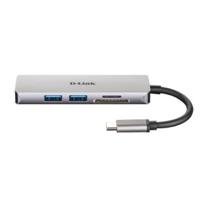 D-Link DUB-M530 base & duplicador de portas Com fios USB 3.2 Gen 1 (3.1 Gen 1) Type-C Alumínio 2