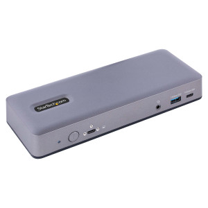 StarTech.com DK31C3MNCRUE base & duplicador de portas Com fios USB 3.2 Gen 2 (3.1 Gen 2) Type-C
