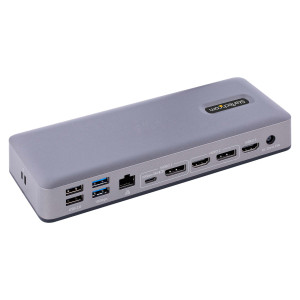 StarTech.com DK31C3MNCRUE base & duplicador de portas Com fios USB 3.2 Gen 2 (3.1 Gen 2) Type-C 2
