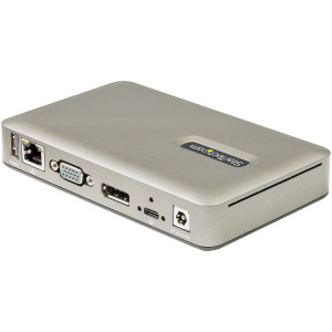 StarTech.com DKM30CHDPDUE base & duplicador de portas Com fios USB 3.2 Gen 1 (3.1 Gen 1) Type-C Cinzento 2