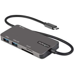 StarTech.com Adaptador multiportas USB C - USB-C para HDMI de 4K, Passagem de Fornecimento de Energia de 100 W, Ranhura