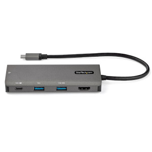 StarTech.com DKT31CHPDL base & duplicador de portas Com fios USB 3.2 Gen 2 (3.1 Gen 2) Type-C Preto, Cinzento 2