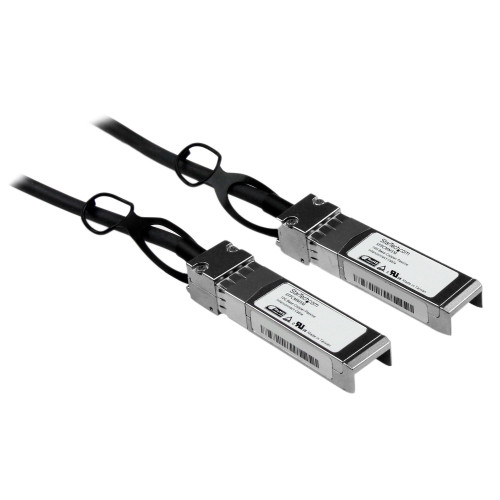 StarTech.com SFPCMM1M Cabo InfiniBand Fibra Ótica 1 m SFP+ Preto StarTech.com SFPCMM1M Cabo InfiniBand Fibra Ótica 1 m SFP+ Preto