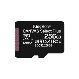 Kingston Technology Canvas Select Plus 256 GB MicroSDXC UHS-I Classe 10