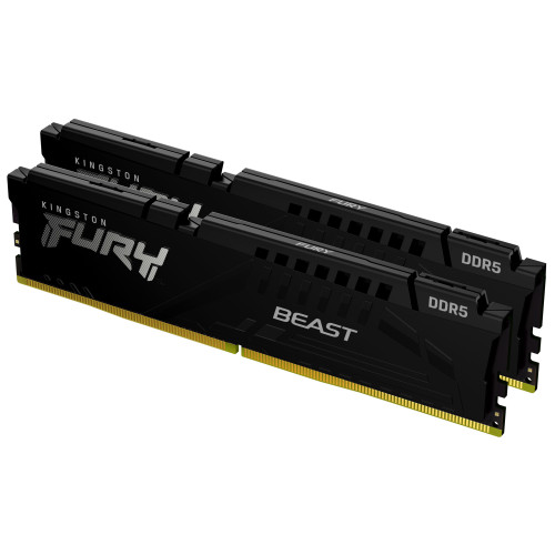 Kingston Technology FURY Beast módulo de memória 16 GB 2 x 8 GB DDR5 5600 MT s Kingston Technology FURY Beast módulo de memória 16 GB 2 x 8 GB DDR5 5600 MT s