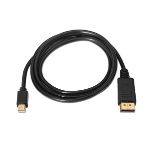 AISENS A124-0131 cabo DisplayPort 2 m Mini DisplayPort Preto 2