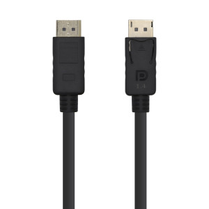 AISENS A149-0391 cabo DisplayPort 3 m Preto