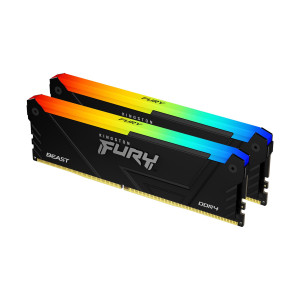Kingston Technology FURY Beast RGB módulo de memória 16 GB 2 x 8 GB DDR4 3200 MT s