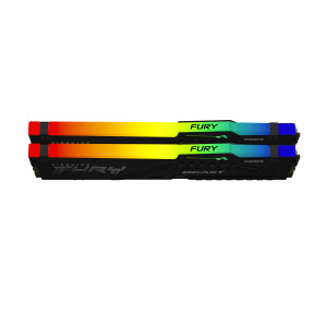 Kingston Technology FURY Beast RGB módulo de memória 16 GB 2 x 8 GB DDR5 6000 MT s 2