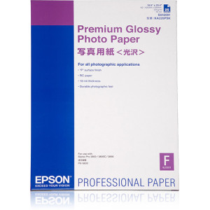 Epson Premium Glossy Photo Paper, DIN A2, 250g m², 25 Folhas