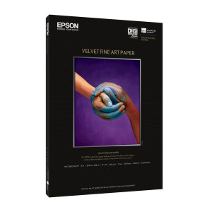 Epson Velvet Fine Art Paper, A3+, 260g m², 20 Blatt