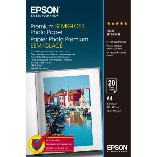 Epson Premium, DIN A4, 251g m² Epson Premium, DIN A4, 251g m²