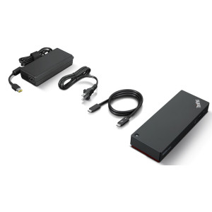 Lenovo ThinkPad Universal Thunderbolt 4 Smart Dock Com fios Preto