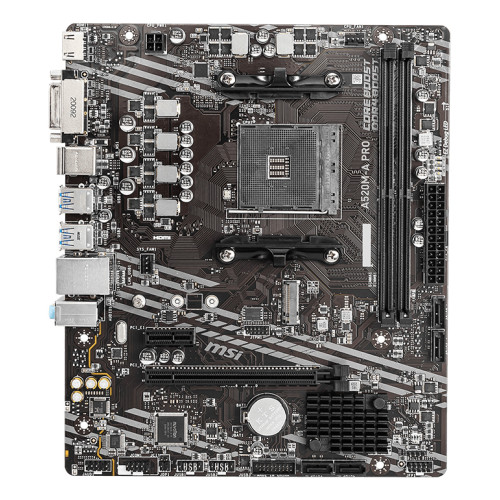 MSI A520M-A PRO motherboard AMD A520 Socket AM4 micro ATX MSI A520M-A PRO motherboard AMD A520 Socket AM4 micro ATX