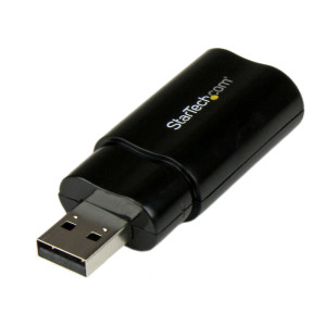 StarTech.com ICUSBAUDIOB placa de som USB 2